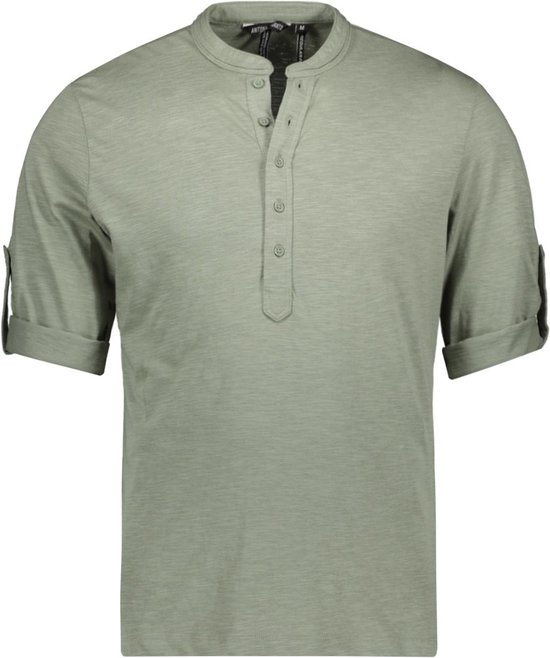 Antony Morato T-shirt Knitwear Mmkl00333 Fa100139 4077 Sage Green Mannen Maat - L
