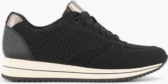 medicus Zwarte comfort sneaker knitted - Maat 37