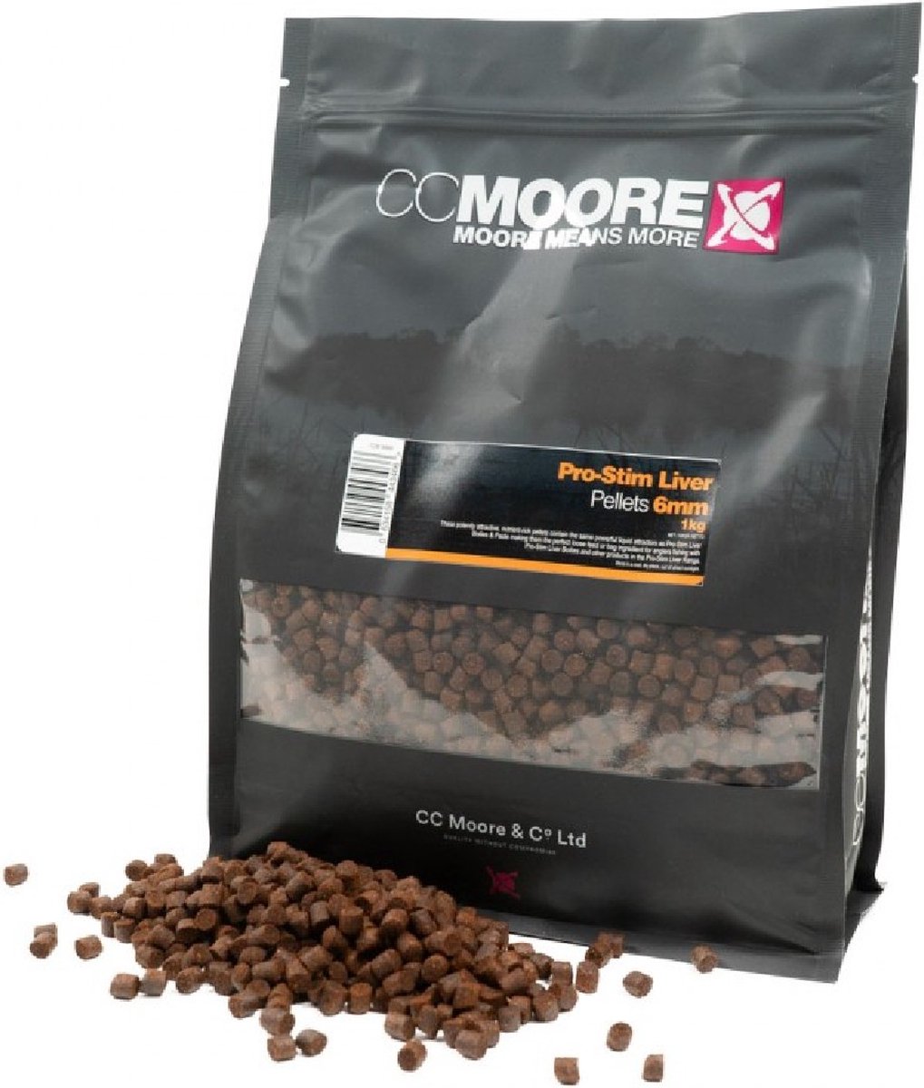 CCMOORE Pro-stim Liver Pellets | 1kg 6mm