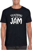 HEREN TSHIRT LEERKRACHT LERAAR TEACHING IS MY JAM LUDIEK LARGE