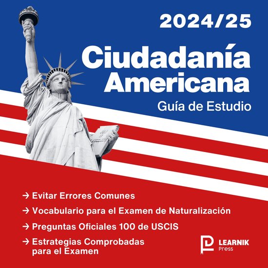 Ciudadanía Americana 20242025, Learnik Press 9798882329906 Boeken