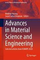 Lecture Notes in Mechanical Engineering - Advances in Material Science and Engineering