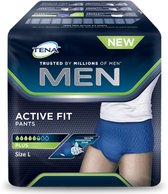 Tena Men Active Fit Pants Plus L/XL - 4 paquets de 10 pièces - L/XL