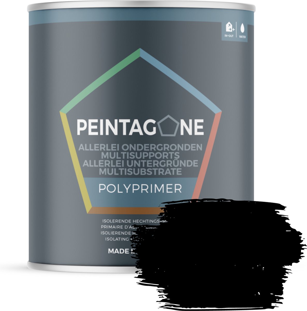Peintagone PolyPrimer - RAL9005 - 1L