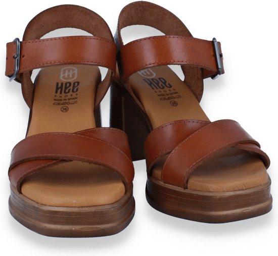 Hé! Sandale Femme Cognac COGNAC 36