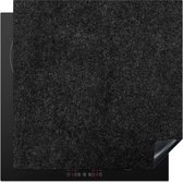 KitchenYeah inductie beschermer 60x60 cm - Zwart - Graniet print - Kookplaataccessoires - Afdekplaat voor kookplaat - Anti slip mat - Keuken decoratie inductieplaat - Inductiebeschermer - Inductiemat natuursteen - Beschermmat voor fornuis