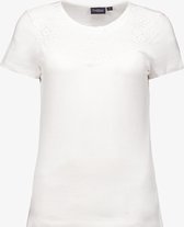 TwoDay dames T-shirt met dessin wit - Maat M