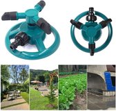 Roterende Tuinsproeier Sprinkler - Tuin Sproeier Met Tuinslang Koppeling - Beregening Cirkelsproeier Voor Gras/Planten/Gazon