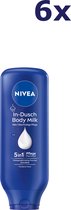6x Nivea In-Shower Body Milk 400ml