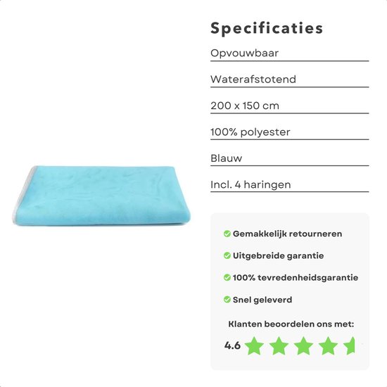 Wasbare Picknickdeken Little Unicorn Picknickdeken – Groot, Waterafstotend Speelkleed Met Geïsoleerde Onderkant (152 X 213 Cm) Baby Speelkleed