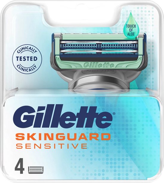 Gillette Scheermesjes SkinGuard Sensitive 4 stuks