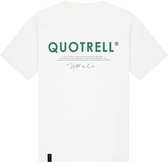 Quotrell - JAIPUR T-SHIRT - OFF WHITE/GREEN - M
