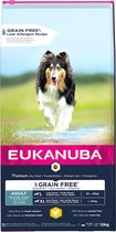 Eukanuba - Hond - Euk Dog Grainfree Chicken Adult L/xl Breed 12kg - 162439