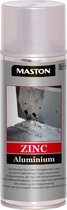 Maston Zinc Spray - Mat - Aluminium Zinkspray - 400 ml