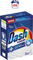 Dash Power Wit Waspoeder Voordeelverpakking 108 Wasbeurten