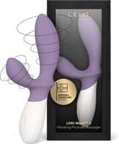 LELO LOKI Wave 2, Masseur Prostate, Sextoy Homme, Vibromasseurs pour Homme, étanche avec 12 modes de plaisir, Violet Dusk