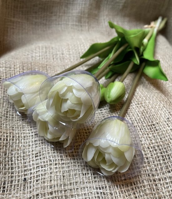 Gipskruid-gypsophila - Kunstbloem - Takken - Wit - 66 Cm