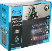 Feeric lights and christmas kerstverlichting multi 750 leds- 1800 cm