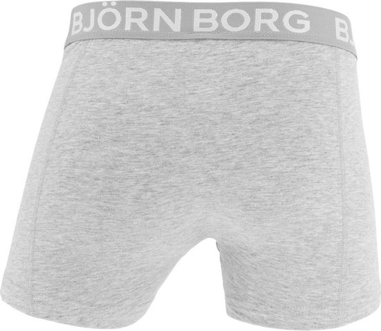 Björn Borg Boxershort Core - Onderbroeken - 5 stuks - Jongens - Maat 158-164 - Zwart, Blauw & Grijs - Björn Borg