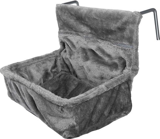 Nola & Coco Katten Hangmat voor aan het Raam - Raambaars - Mand - Kattenbed Raam -Roze