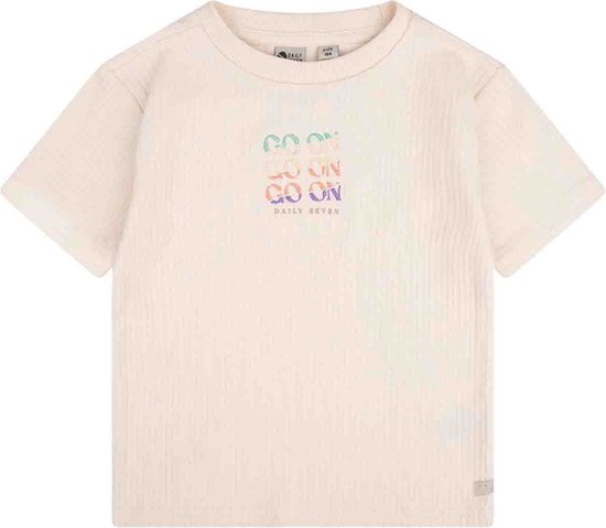 Daily7 - T-Shirt - Coquille de Sable - Taille 98