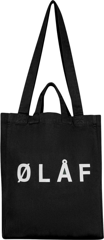 Tas Zwart Tote bag shoppers zwart