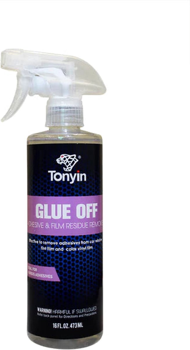 TONYIN Glue off | Adhesive remover | Lijm verwijderaar | 473ml | Sticker verwijderaar | Lijmresten | TN16