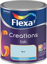Flexa | Creations Lak Zijdeglans | Blue - Kleur van het jaar 2010 | 750ML