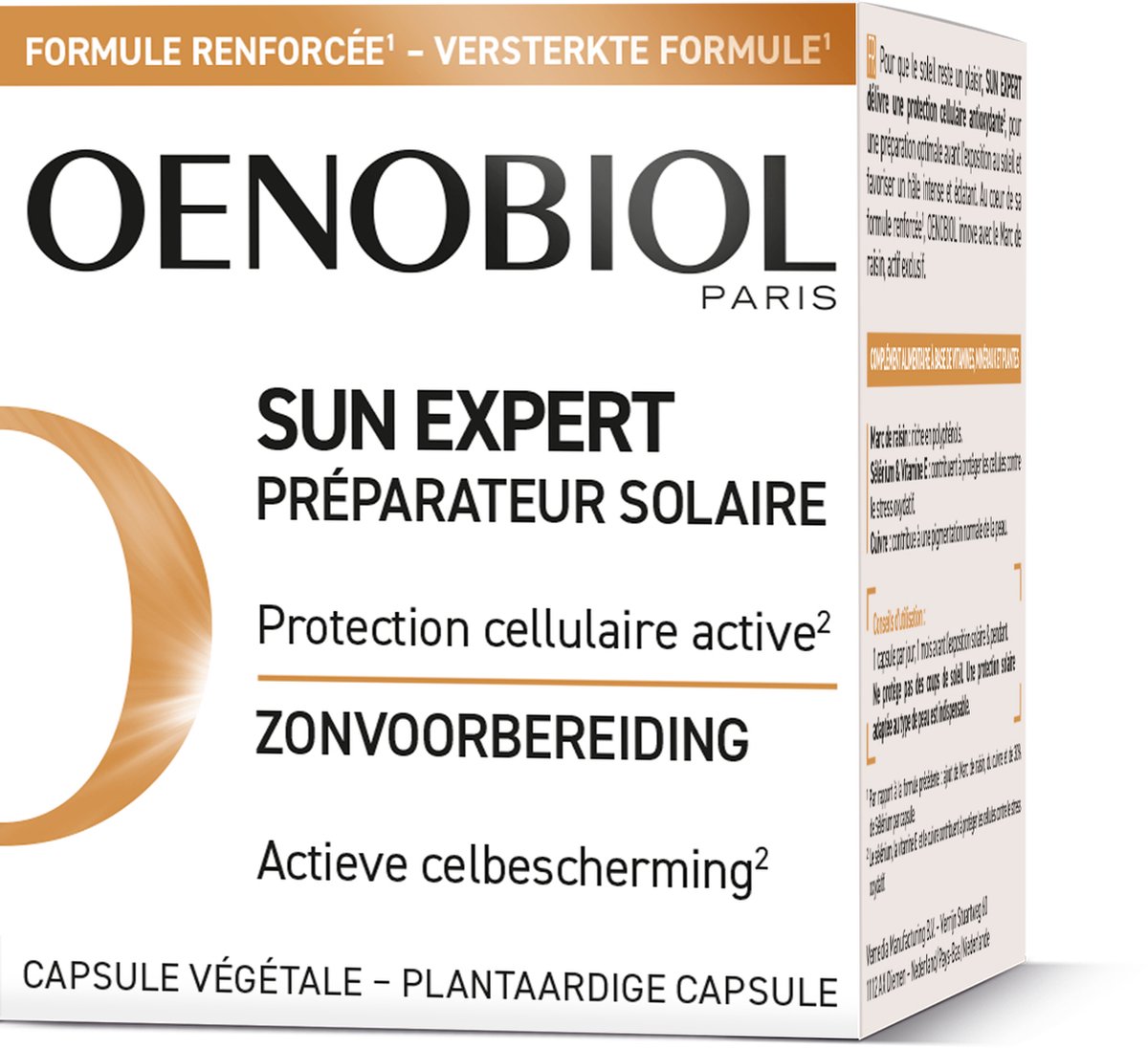 Goedkoopste OENOBIOL Sun Expert 30 Bruinings Capsules - Bruiningsversneller - Bruinen zonder zon - 30 caps