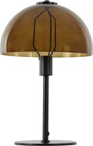 Light & Living Tafellamp Mellan - Bruin/Zwart - Ø30cm - Modern
