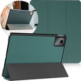 iMoshion Tablet Hoes Geschikt voor Lenovo Tab M11 - iMoshion Trifold Hardcase Bookcase - Groen