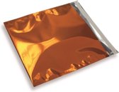 Folie Enveloppen - 220x220 mm - Oranje - 100 stuks