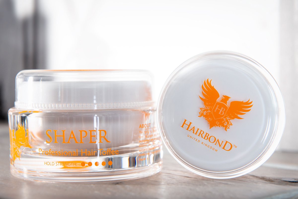 Hairbond Shaper Toffee 100 ml - Styling pasta - Sterke hold - Makkelijk te restylen - Voor alle haartypes - Natuurlijke glans -