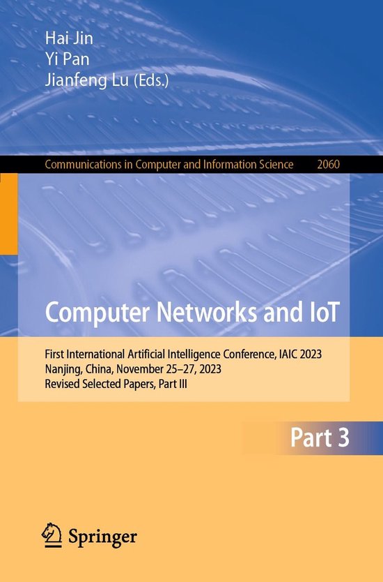 Springer Nature Proceedings Computer Science 3 - Computer Ne ... - cover