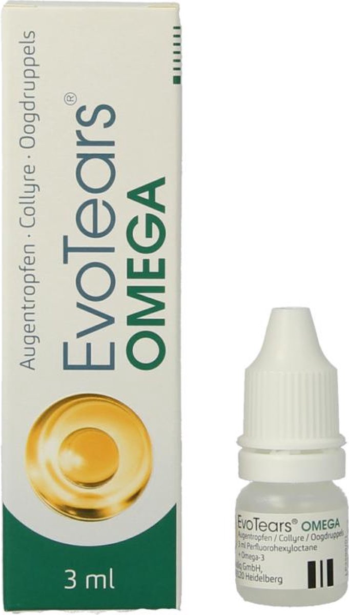 Ursapharm - Evotears oogdruppels omega - 3 Milliliter