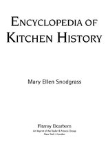 Encyclopedia of Kitchen History