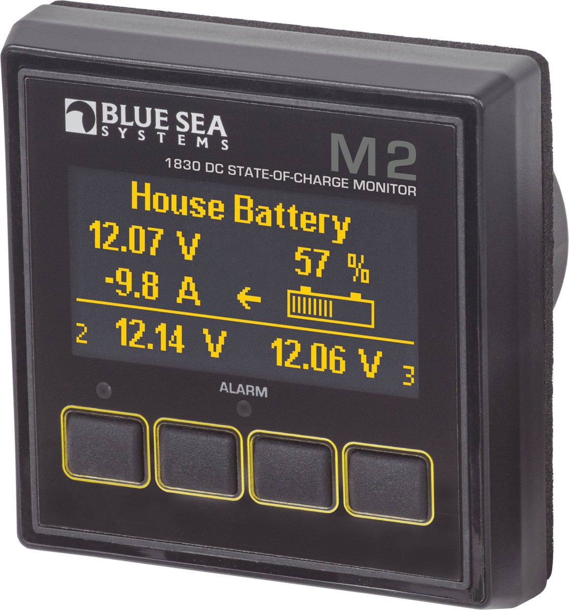 Blue Sea M2 DC-multimeter met SoC