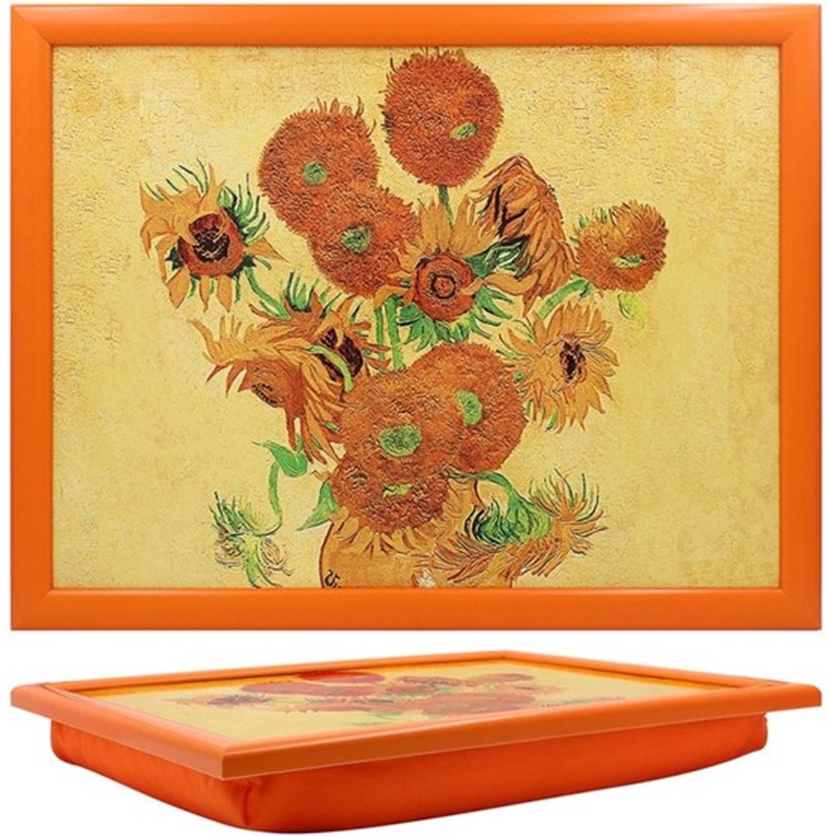 Laptray - Schootkussen Zonnebloemen (van Gogh)