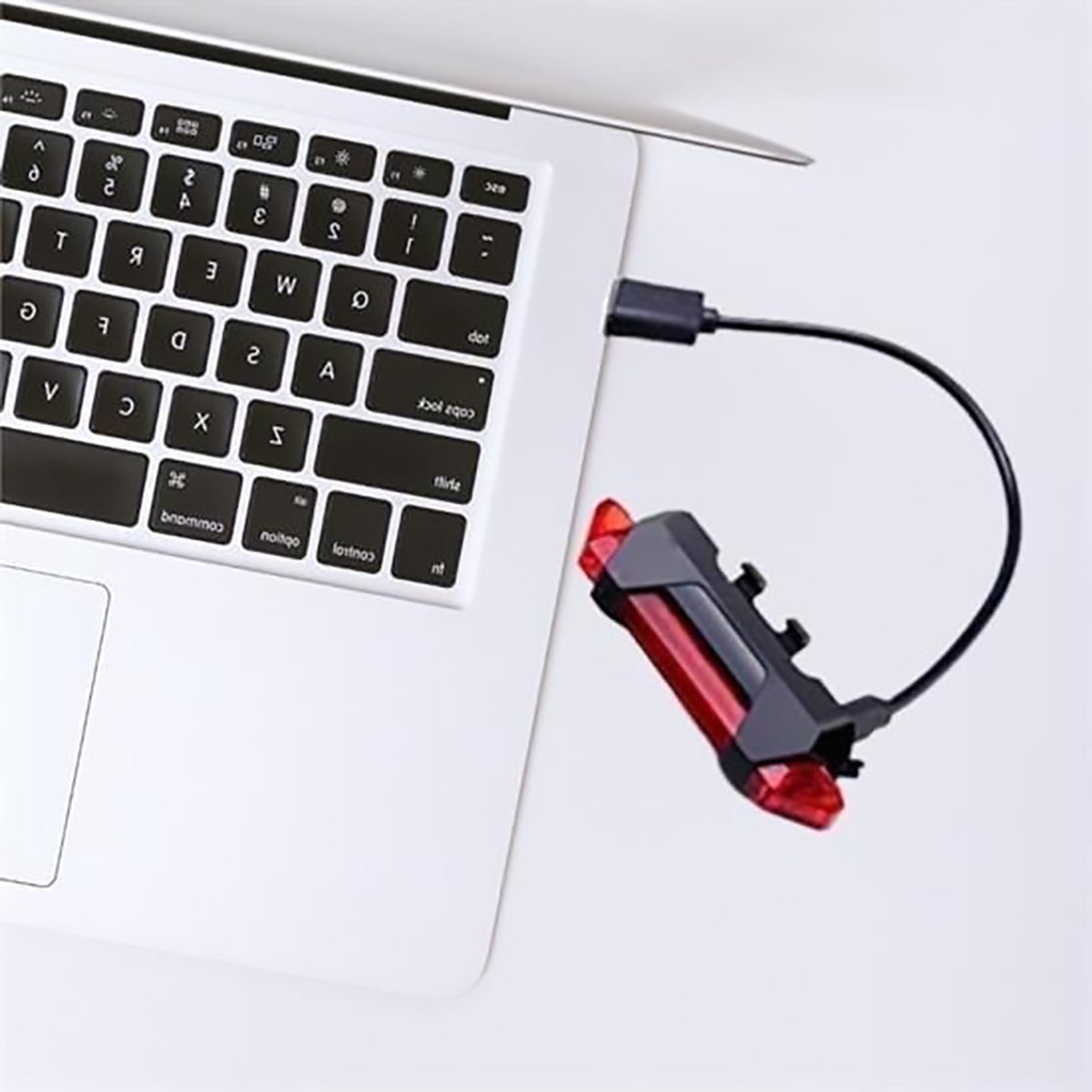 USB Lade LED Fahrrad Rücklicht wasserdicht Smart Bremse Induktion