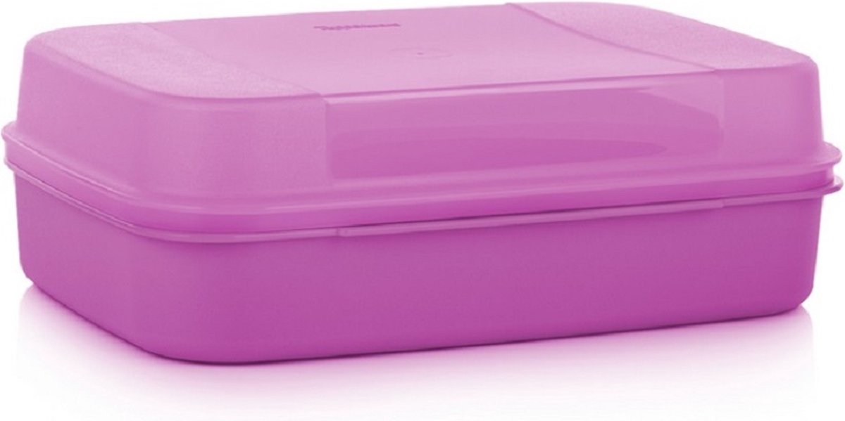 Tupperware Variadoos / scharnierdoos 2l paars