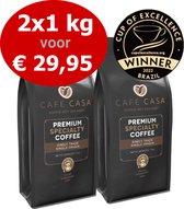 CafeCasa Specialty Coffees - 1 KG - PREMIUM koffiebonen - vers gebrand - koffiebonen proefpakket - koffiebonen machine - premium 100% Arabica koffiebonen 