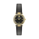 Versace Reve VE8B00224 Horloge - Leer - Zwart - Ø 35 mm
