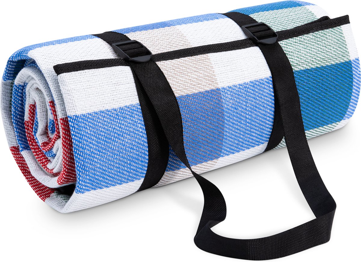 Paco Home Picknickdeken Campingdeken XXL Strand Picknickdeken Waterdicht Met Draaggreep