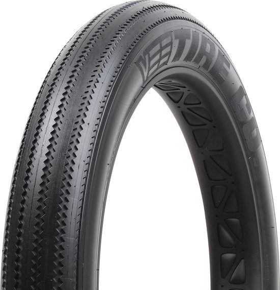 Vee Tire Zig Zag 20×4.00 Fatbike buitenband slick profiel E-Bike Ready 50 km/h duurzame stadsband zwart