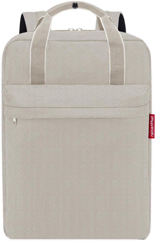 Reisenthel Allday Backpack M Rugzak - 15L - Herringbone Zand