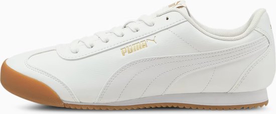 Puma Turino Samba - Maat 42.5 - White/Gum - Sneakers Heren
