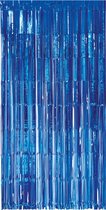 Paperdreams - Donker blauw deurgordijn - 1 x 2 meter