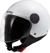 LS2 OF558 Sphere Lux II Solid Gloss White-06 S - Maat S - Helm