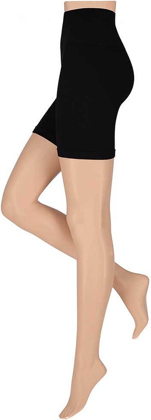 Korte legging dames Ribbed Zwart S M Short korte legging dames biker short. bol