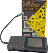 Stream Deck - 8 in 1 – LCD Display Touchscreen 12 toetsen – USB C Hub - USB-A 3.0 – USB-A 2.0 - HDMI 4k/2k - SD Card – Micro SD Card - Windows/Macbook